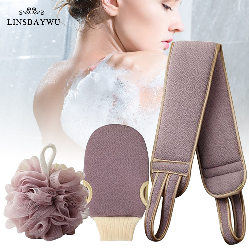 3pcs/set Body Cleaning Loofah